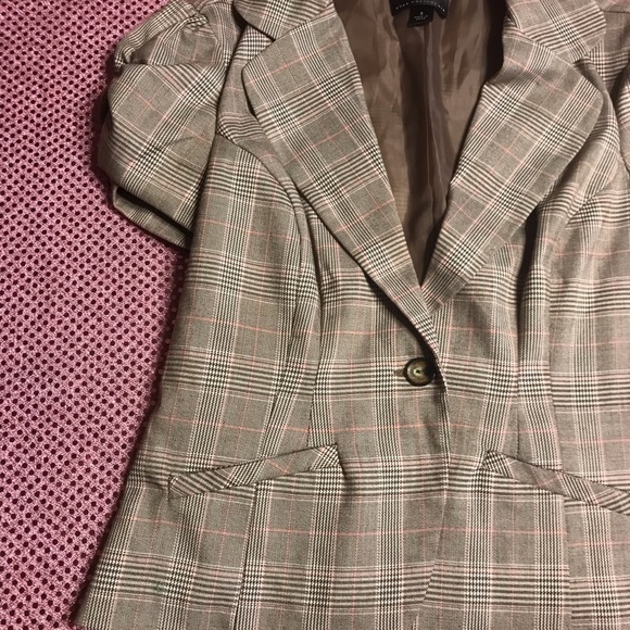 IZ Byer California Capri Blazer Suit Brown Juniors - Picture 6 of 12